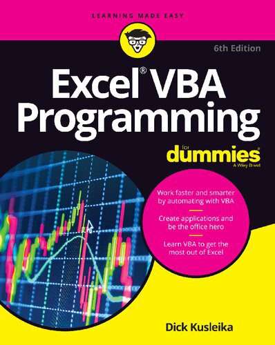 دانلود نسخه کامل کتاب Excel VBA Programming For Dummies