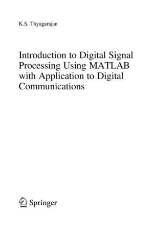 دانلود کتاب Introduction to Digital Signal Processing using MatLab with Application to Digital Communications