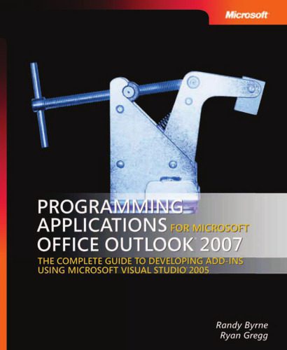 دانلود نسخه کامل کتاب Programming Applications for Microsoft Office Outlook 2007