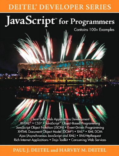 دانلود نسخه کامل کتاب JavaScript for Programmers
