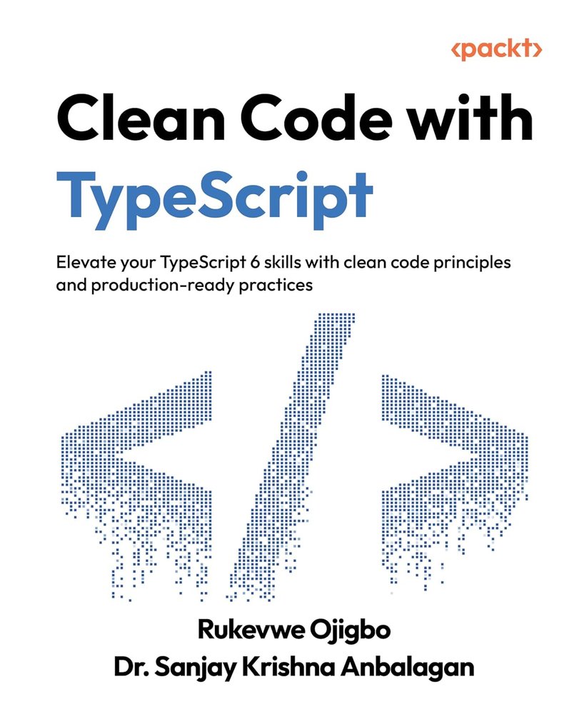 دانلود کتاب کدنویسی تمیز در TypeScript Clean Code with TypeScript 6 PDF