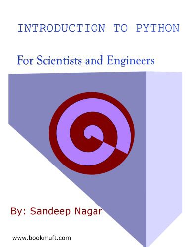 دانلود نسخه کامل کتاب Introduction to Python – For Scientists and Engineers