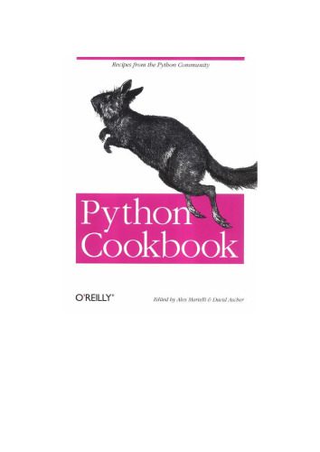 دانلود نسخه کامل کتاب Python Cookbook