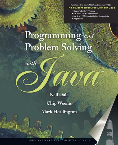دانلود نسخه کامل کتاب Programming and Problem Solving with Java