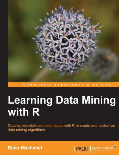 دانلود نسخه کامل کتاب Learning Data Mining with R
