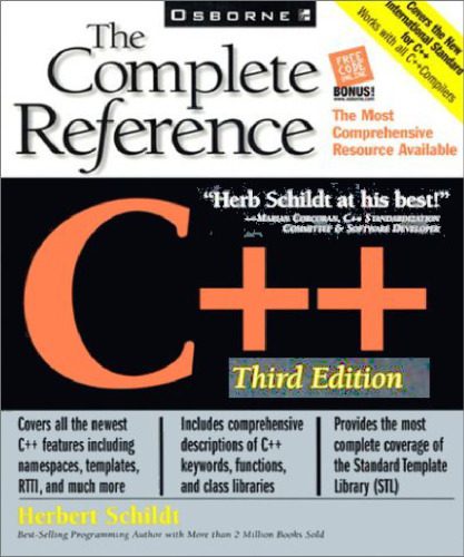 دانلود نسخه کامل کتاب C++ : the complete reference