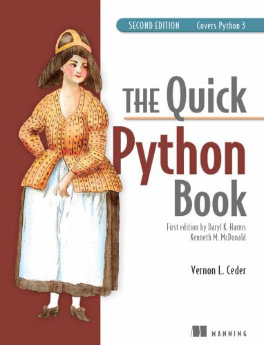 دانلود نسخه کامل کتاب The Quick Python Book