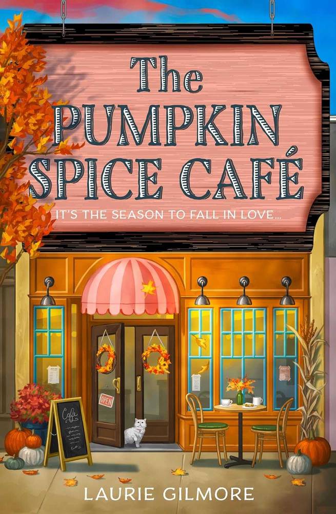 کتاب کافه ادویه کدوحلوایی (The Pumpkin Spice Café) نسخه انگلیسی PDF | لوری گیل‌مور