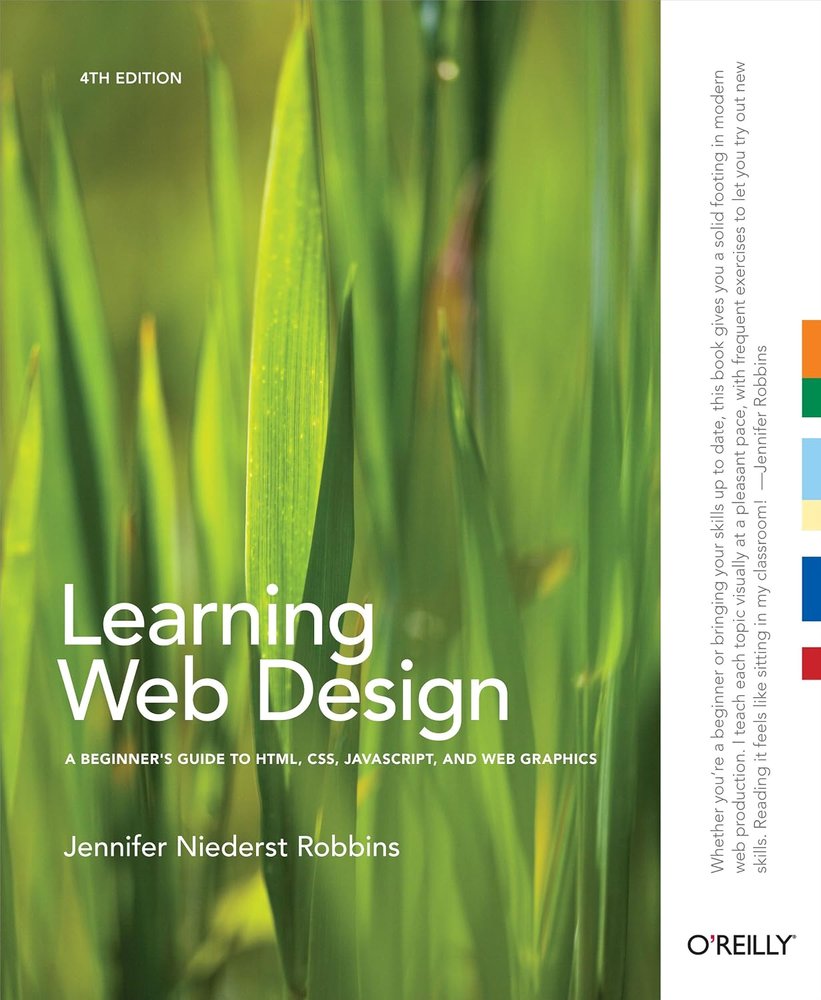 کتاب یادگیری طراحی وب (Learning Web Design) نسخه انگلیسی PDF | جنیفر نیدرست رابینز