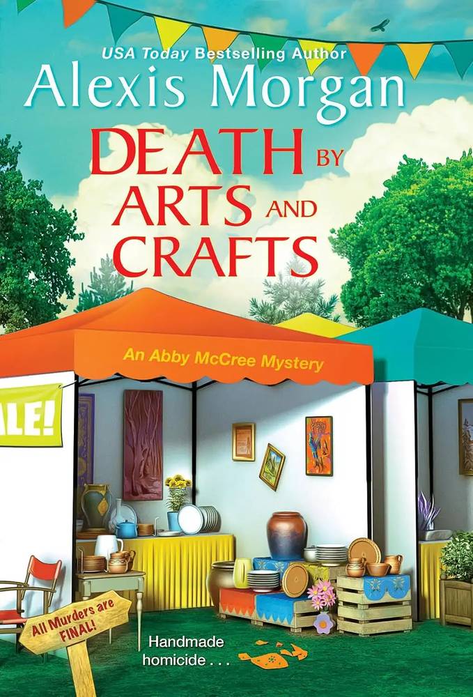کتاب مرگ با هنر و صنایع‌دستی (Death by Arts and Crafts) نسخه انگلیسی PDF | الکسیس مورگان