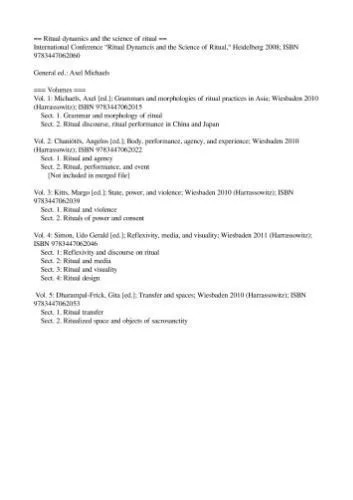دانلود نسخه کامل کتاب Ritual dynamics and the science of ritual