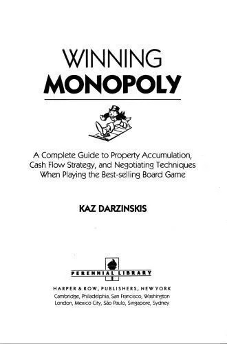 دانلود نسخه کامل کتاب Winning Monopoly – A complete guide