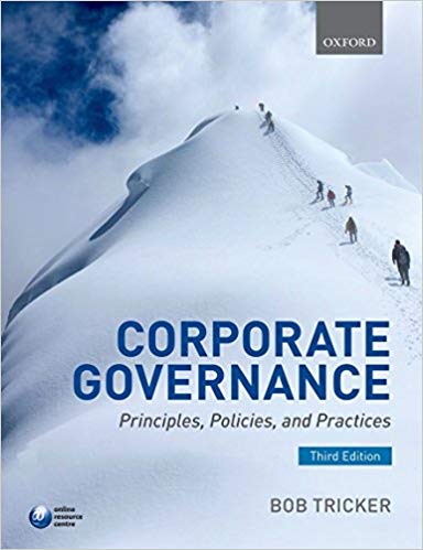 دانلود کتاب فارسی Corporate Governance: Principles, Policies, and Practices 3rd Edition –