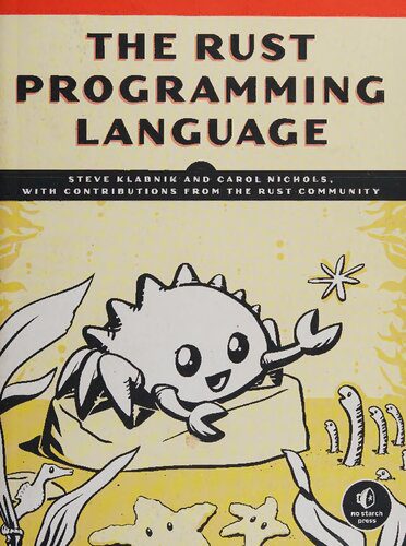 دانلود نسخه کامل کتاب The Rust Programming Language