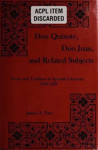 دانلود نسخه کامل کتاب Don Quixote, Don Juan, and Related Subjects