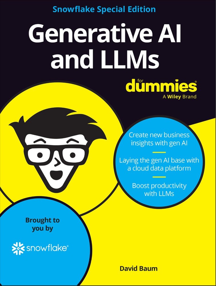کتاب هوش مصنوعی مولد و LLMها (Generative AI and LLMs) نسخه انگلیسی PDF | دیوید باوم