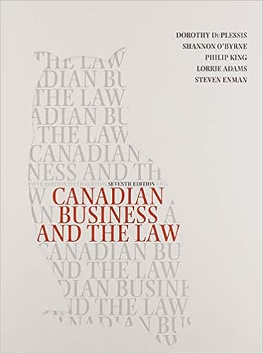 دانلود کتاب فارسی Canadian Business and the Law 7th Edition