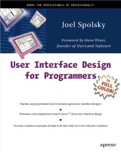 دانلود نسخه کامل کتاب User Interface Design for Programmers