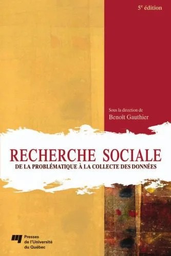 دانلود نسخه کامل کتاب Recherche sociale : De la problematique a la collecte des donnees, 5e edition