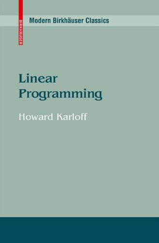 دانلود نسخه کامل کتاب Linear Programming