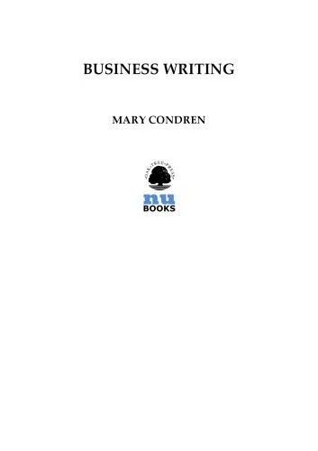 دانلود نسخه کامل کتاب Business Writing