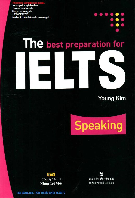 کتاب The Best Preparation for IELTS Speaking (بهترین آمادگی برای اسپیکینگ آیلتس) نسخه انگلیسی PDF | یانگ کیم