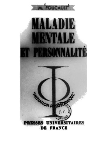 دانلود نسخه کامل کتاب Maladie mentale et personnalite