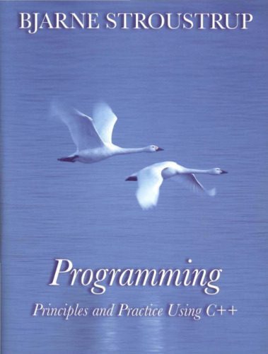دانلود نسخه کامل کتاب Programming: Principles and Practice Using C++