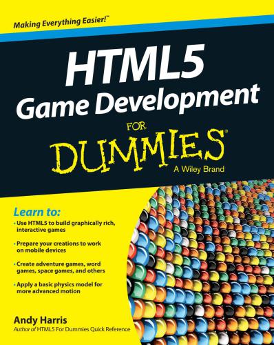 دانلود نسخه کامل کتاب HTML5 Game Development For Dummies