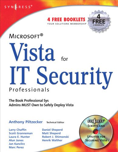 دانلود نسخه کامل کتاب Microsoft Vista for IT Security Professionals