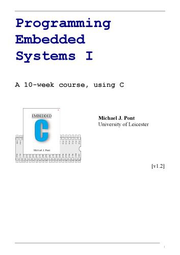 دانلود نسخه کامل کتاب Programming embedded systems in C and C++