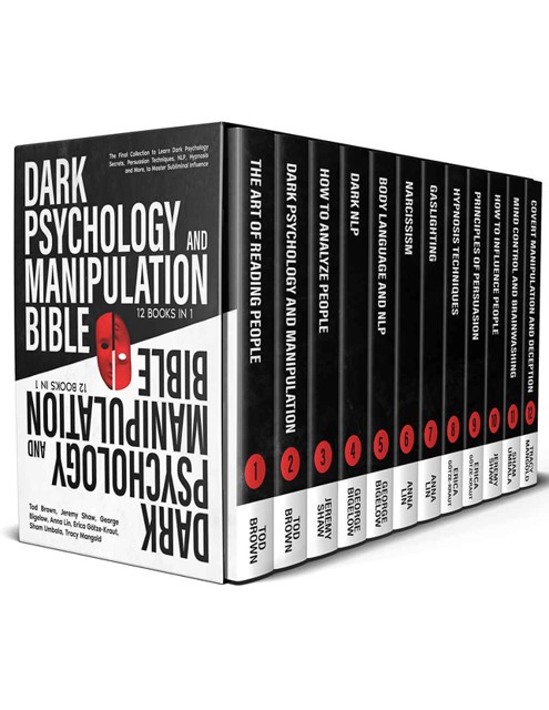 دانلود کتاب فارسی DARK PSYCHOLOGY AND MANIPULATION BIBLE: 12 Books in 1
