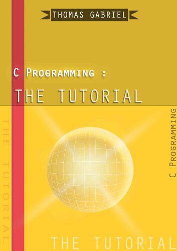 دانلود نسخه کامل کتاب C Programming: The Tutorial