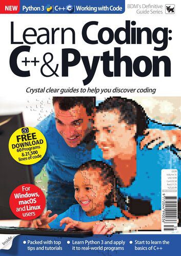 دانلود نسخه کامل کتاب Learn Coding: C++ & Python