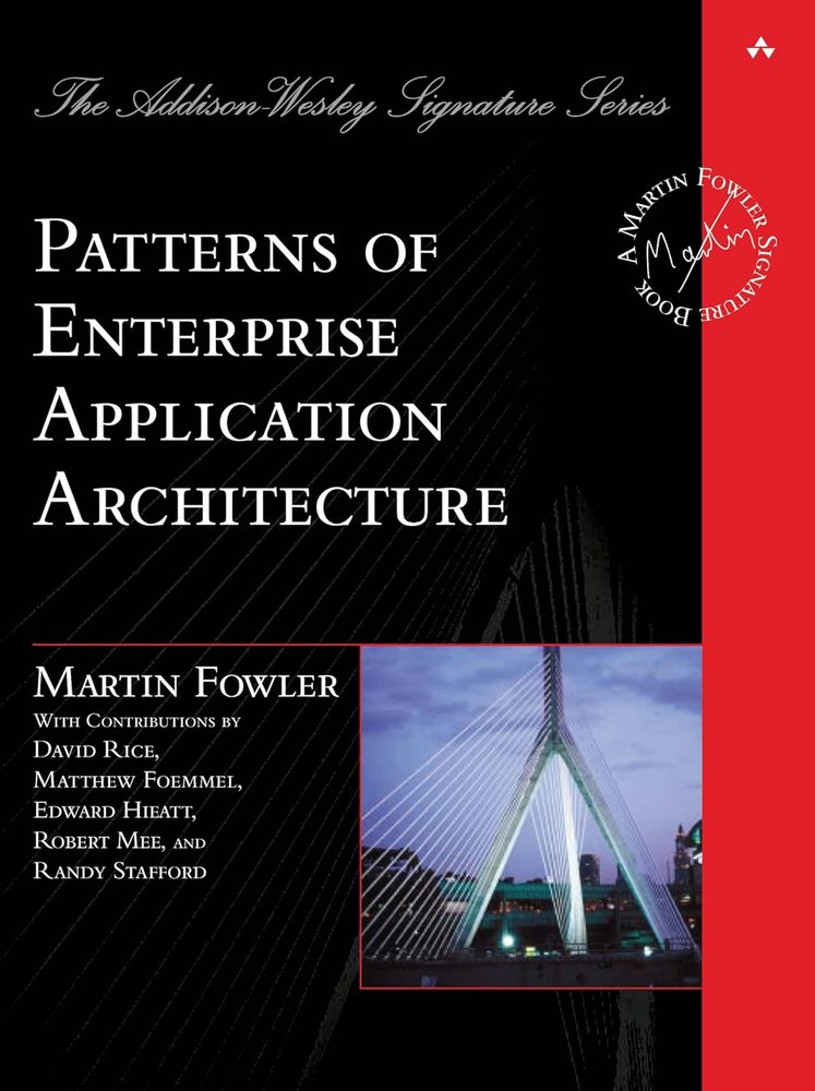 کتاب Patterns of Enterprise Application Architecture (الگوهای معماری نرم‌افزارهای سازمانی) نسخه انگلیسی PDF | مارتین فاولر