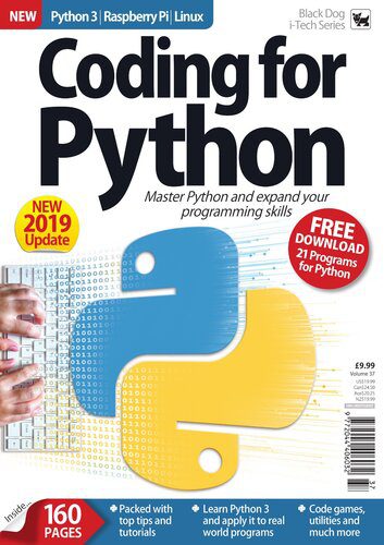 دانلود نسخه کامل کتاب Coding for Python Volume 37: Master Python and expand your programming skills