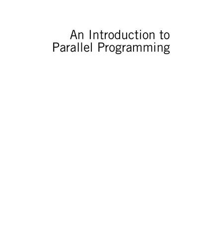 دانلود نسخه کامل کتاب An Introduction to Parallel Programming