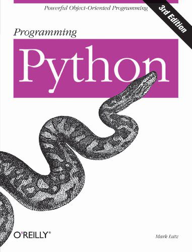 دانلود نسخه کامل کتاب Programming Python: Powerful Object-Oriented Programming