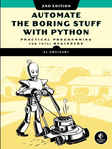 دانلود نسخه کامل کتاب Automate the Boring Stuff with Python: Practical Programming for Total Beginners