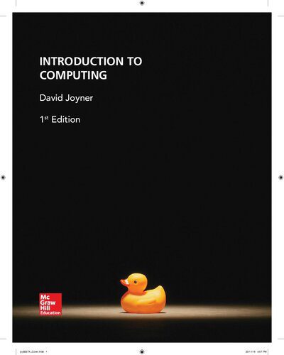 دانلود نسخه کامل کتاب Introduction to Computing