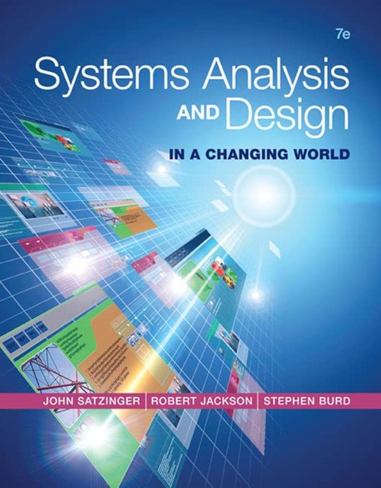 کتاب Systems Analysis and Design, 7th Edition نسخه انگلیسی PDF | John Satzinger