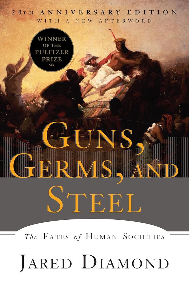 کتاب Guns, Germs, and Steel: The Fates of Human Societies نسخه انگلیسی PDF | Jared Diamond