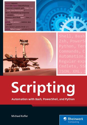 دانلود نسخه کامل کتاب Scripting: Automation with Bash, PowerShell, and Python