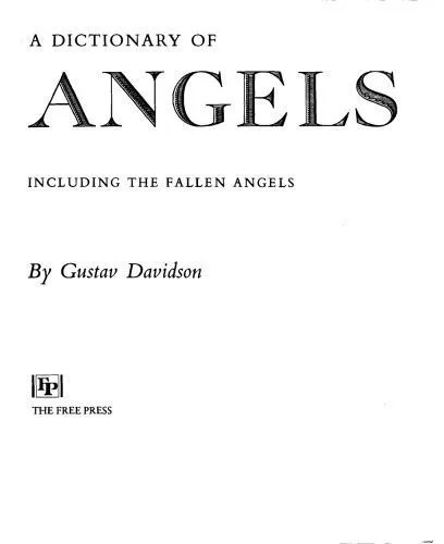 دانلود نسخه کامل کتاب Dictionary of Angels Including the Fallen Angels