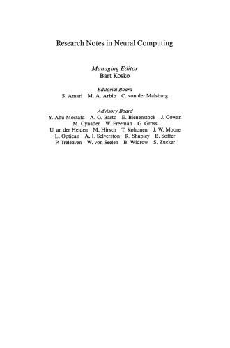 دانلود نسخه کامل کتاب Artificial Neural Networks for Computer Vision