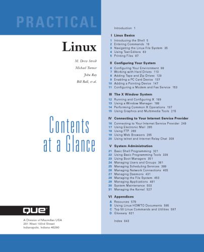 دانلود نسخه کامل کتاب Practical Linux