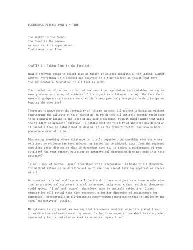 دانلود نسخه کامل کتاب Posthumous Pieces