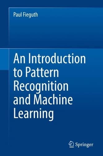 دانلود نسخه کامل کتاب An Introduction to Pattern Recognition and Machine Learning