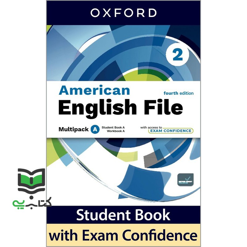 کتاب American English File 2 fourth ED4 ED st+wb