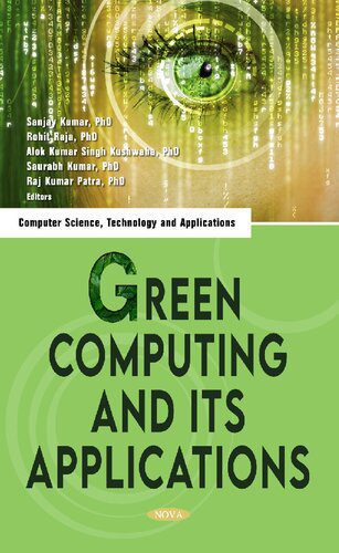 دانلود نسخه کامل کتاب Green Computing and Its Applications